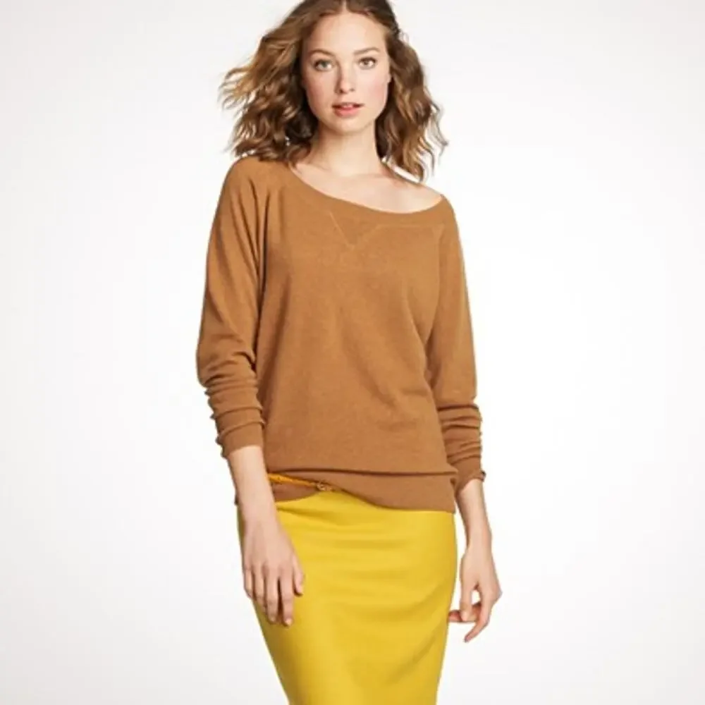J. Crew Collection Isabel Cashmere Sweatshirt